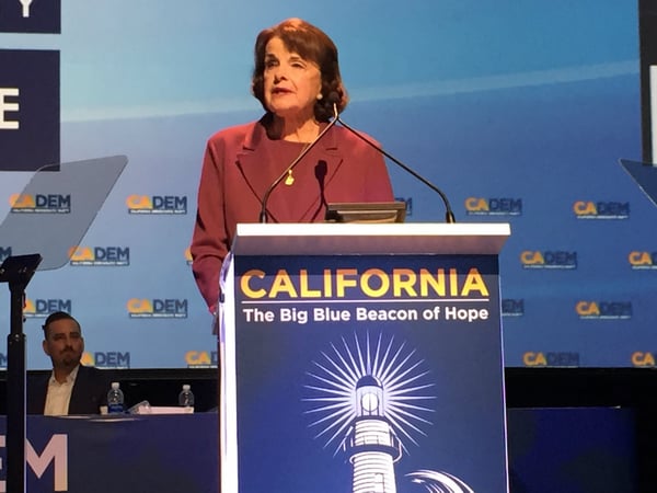 Sen. Dianne Feinstein is the incumbent in the 2018 U.S. Senate race, but she failed to win the party's endorsement.
